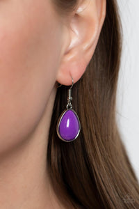 Ethereal Exaggerations - Purple Necklace - Paparazzi Jewelry