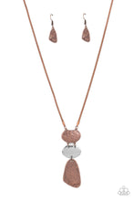 Load image into Gallery viewer, paparazzi-accessories-riverside-respite-copper-necklace
