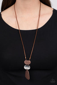 Riverside Respite - Copper Necklace - Paparazzi Jewelry