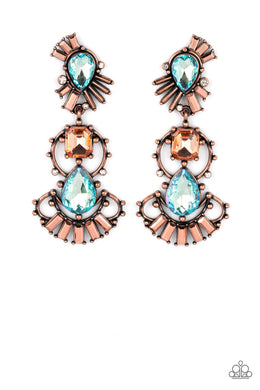 paparazzi-accessories-ultra-universal-copper-post earrings