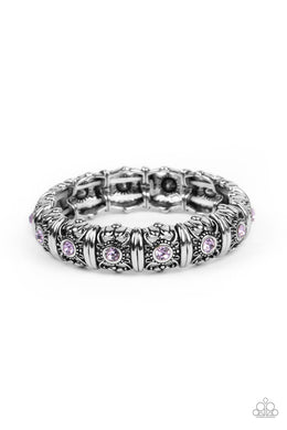 paparazzi-accessories-ageless-glow-purple-bracelet