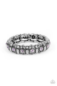 paparazzi-accessories-ageless-glow-purple-bracelet