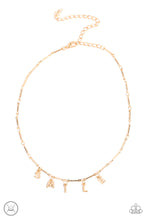 Load image into Gallery viewer, paparazzi-accessories-say-my-name-gold-necklace
