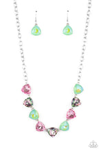 Load image into Gallery viewer, paparazzi-accessories-dreamy-drama-green-necklace
