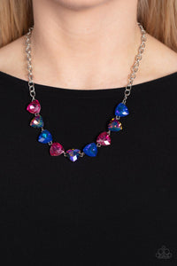 Dreamy Drama - Blue Necklace - Paparazzi Jewelry