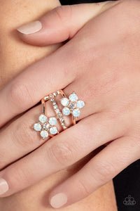 Precious Petals - Rose Gold Ring - Paparazzi Jewelry