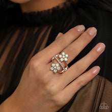 Load image into Gallery viewer, Precious Petals - Rose Gold Ring - Paparazzi Jewelry
