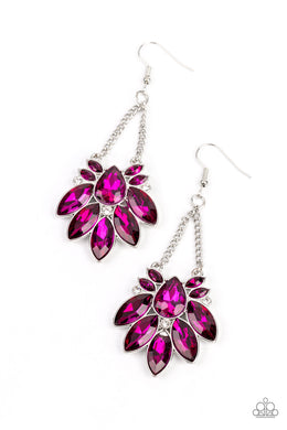 paparazzi-accessories-prismatic-pageantry-pink-earrings