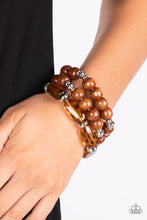 Load image into Gallery viewer, WILD-Mannered - Brown Bracelet - Paparazzi Jewelry
