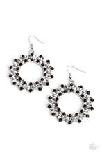 Load image into Gallery viewer, paparazzi-accessories-combustible-couture-black-earrings
