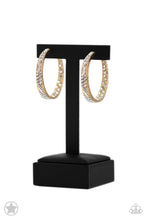 Load image into Gallery viewer, GLITZY By Association - Gold Earrings - Paparazzi Jewelry
