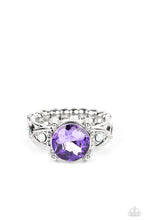 Load image into Gallery viewer, paparazzi-accessories-intergalactic-i-do-purple-ring
