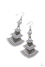 Load image into Gallery viewer, paparazzi-accessories-eastern-expression-white-earrings
