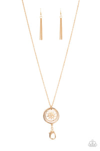 paparazzi-accessories-cretian-crest-gold-lanyard