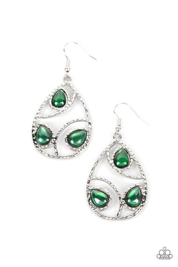 paparazzi-accessories-send-the-bright-message-green-earrings