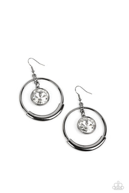 paparazzi-accessories-urban-echo-black-earrings