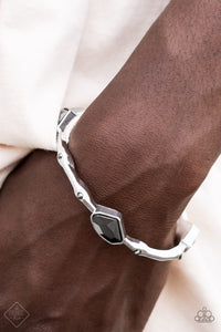 Chiseled Craze - Silver Bracelet - Paparazzi Jewelry