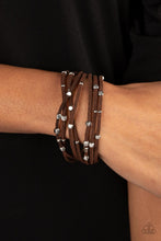 Load image into Gallery viewer, Clustered Constellations - Brown Bracelet - Paparazzi Jewelry
