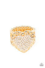 Load image into Gallery viewer, paparazzi-accessories-romantic-escape-gold-ring
