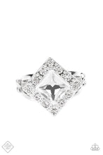 Load image into Gallery viewer, paparazzi-accessories-transformational-twinkle-white-ring
