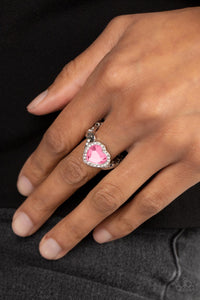 Committed to Cupid - Pink Ring - Paparazzi Jewelry