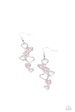 Load image into Gallery viewer, paparazzi-accessories-sweetheart-serenade-pink-earrings
