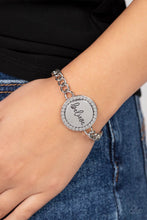 Load image into Gallery viewer, Hope and Faith - Silver Bracelet - Paparazzi Jewelry
