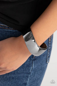 Urban Anchor - Black Bracelet - Paparazzi Jewelry
