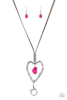 paparazzi-accessories-santa-fe-sweetheart-pink-lanyard