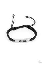 Load image into Gallery viewer, paparazzi-accessories-beyond-belief-black-bracelet
