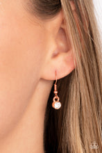 Load image into Gallery viewer, Spellbinding Sweetheart - Copper Necklace - Paparazzi Jewelry
