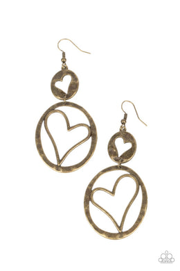 paparazzi-accessories-enchanting-echo-brass-earrings