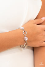 Load image into Gallery viewer, Sentimental Sweethearts - Pink Bracelet - Paparazzi Jewelry
