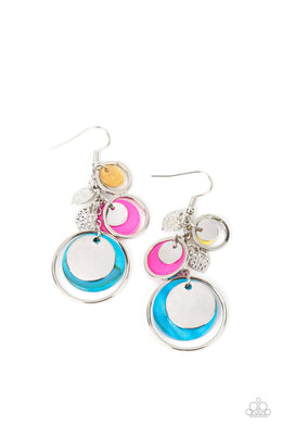 paparazzi-accessories-saved-by-the-shell-multi-earrings