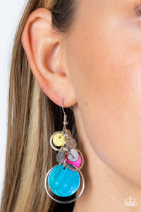 Saved by the SHELL - Multi Earrings - Paparazzi Jewelry