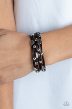 Load image into Gallery viewer, Aphrodite Ascending - Brown Bracelet - Paparazzi Jewelry
