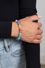 Load image into Gallery viewer, Lotus Chakra - Blue Bracelet - Paparazzi Jewelry
