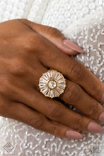 Load image into Gallery viewer, High Society Haute - Gold Ring - Paparazzi Jewelry
