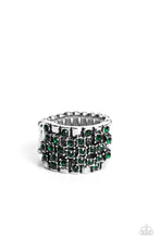 Load image into Gallery viewer, paparazzi-accessories-lawbreaking-loot-green-ring
