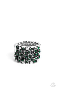 paparazzi-accessories-lawbreaking-loot-green-ring