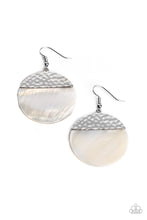 Load image into Gallery viewer, paparazzi-accessories-shell-out-white-earrings
