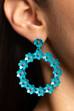 Load image into Gallery viewer, Daisy Meadows - Blue Post Earrings - Paparazzi Jewelry
