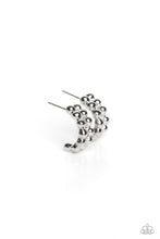 Load image into Gallery viewer, paparazzi-accessories-bubbling-beauty-silver-earrings

