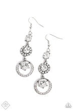 Load image into Gallery viewer, paparazzi-accessories-enchanting-effulgence-white-earrings

