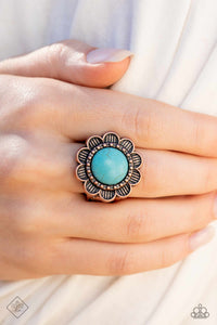 Backwoods Band - Copper Ring - Paparazzi Jewelry