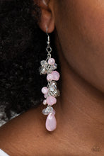 Load image into Gallery viewer, Cheeky Cascade - Pink Earrings - Paparazzi Jewelry
