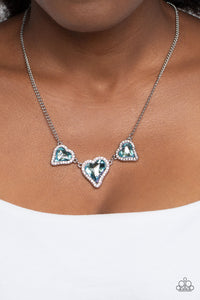 State of the HEART - Blue Necklace - Paparazzi Jewelry