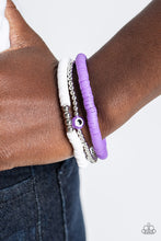 Load image into Gallery viewer, EYE Have A Dream - Purple Bracelet - Paparazzi Jewelry
