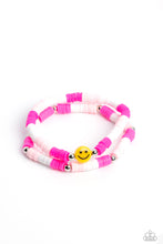 Load image into Gallery viewer, paparazzi-accessories-in-smile-pink-bracelet
