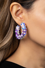 Load image into Gallery viewer, Fairy Fantasia - Purple Earrings - Paparazzi Jewelry
